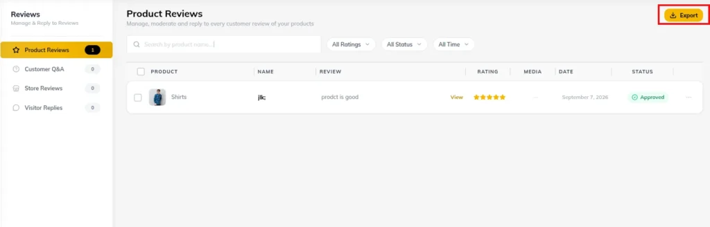 export-datas